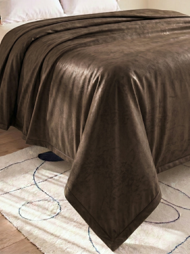 Покрывало UNO NEVADA CHOCOLATE 135x210 от DECOR MAGIC