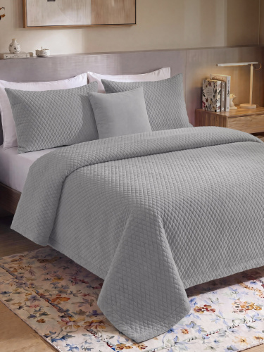 Покрывало BASE DIAMOND SMOKE 220*240 от DECOR MAGIC