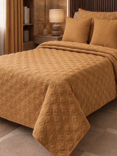 Покрывало LOGO FOX UMBER 150x230 от DECOR MAGIC