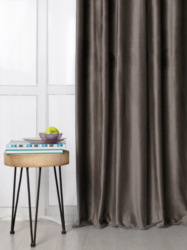 Штора велюр MONACO STONE от DECOR MAGIC