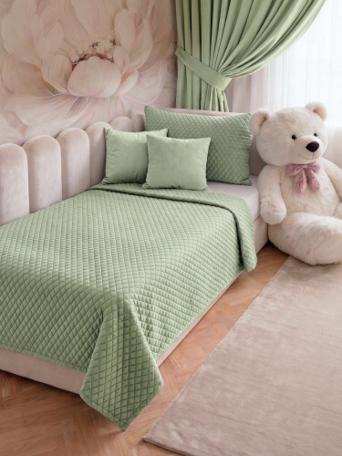 Покрывало MINI DIAMOND CELADON 120*200 от DECOR MAGIC