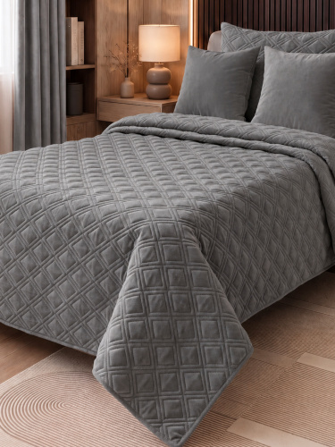 Покрывало LOGO FOX GREY 150x230 от DECOR MAGIC