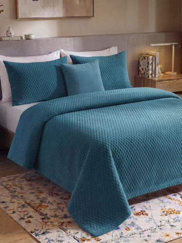 Покрывало BASE DIAMOND BLUE 220*240 от DECOR MAGIC