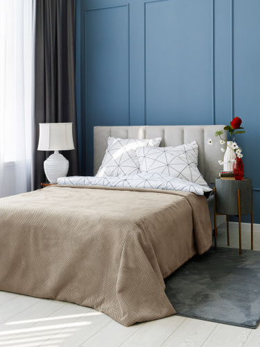 Покрывало DUO CITUS CAMEL 220x240 от DECOR MAGIC