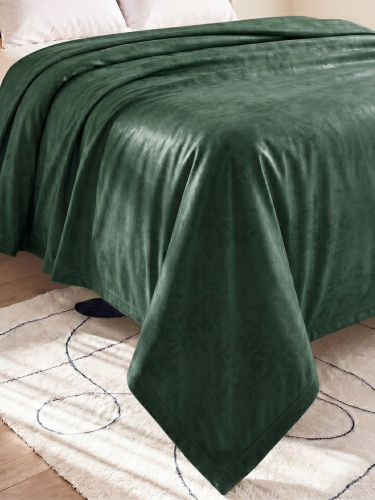 Покрывало UNO NEVADA EMERALD 135x210 от DECOR MAGIC