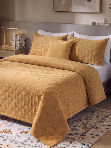 Покрывало GRANDE FOX UMBER 240x260 от DECOR MAGIC