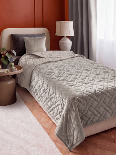 Покрывало MONO ADRIA DOVE 135x230 от DECOR MAGIC