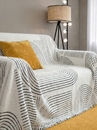 Покрывало DEMI VIBES  WHITE 180x230 от DECOR MAGIC