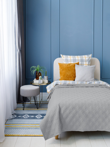 Покрывало LOGO FOX ASH 150x230 от DECOR MAGIC