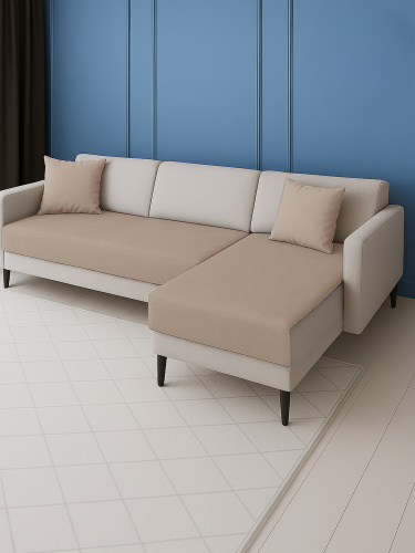 Комплект Дивандеков DREAM BEIGE с наволочками от DECOR MAGIC