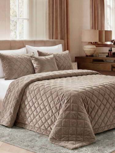 Покрывало BASE EVE BEIGE 220*240 от DECOR MAGIC
