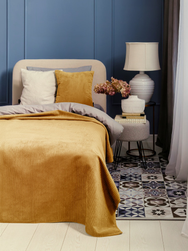 Покрывало UNO CILIUM UMBER 135x210 от DECOR MAGIC