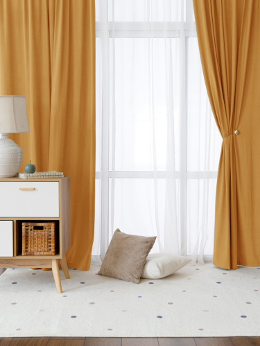 К-т штор CAPRI UMBER от DECOR MAGIC