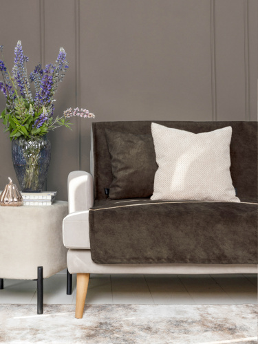 Покрывало UNO NEVADA CHOCOLATE 135x210 от DECOR MAGIC