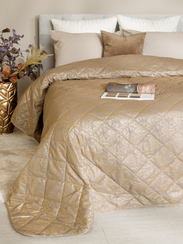 Покрывало стёганое MIDI AIRY BRONZE 210x240 от DECOR MAGIC