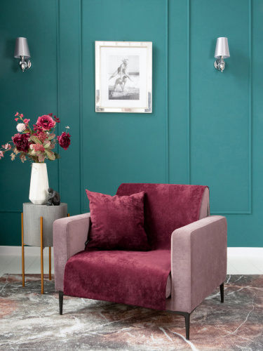 Покрывало-Накидка SLIM OPERA WINE 65x170 от DECOR MAGIC