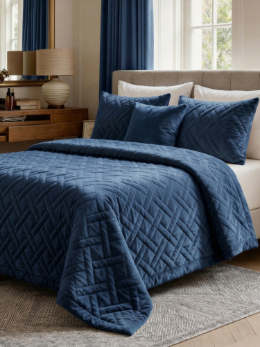 Покрывало GRANDE ADRIA DENIM 240х260 от DECOR MAGIC