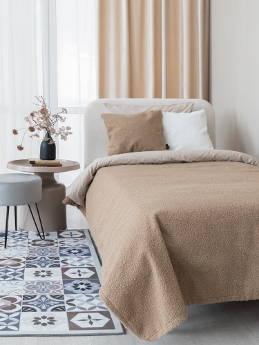 Покрывало UNO BRAVO NUT 135*210 от DECOR MAGIC