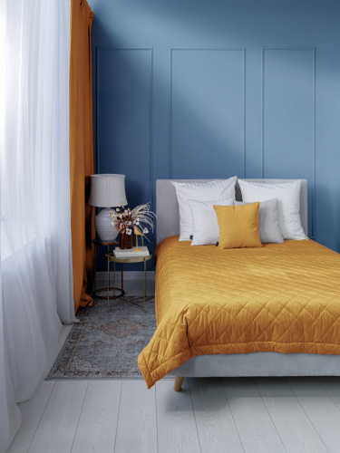 Покрывало NORMA MONACO YELLOW 200*220 от DECOR MAGIC