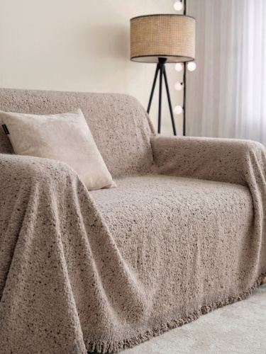 Покрывало DEMI PLAIN MOCCA 180x230 от DECOR MAGIC