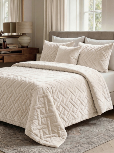 Покрывало GRANDE ADRIA LINEN 240х260 от DECOR MAGIC