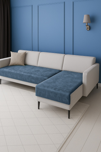 Комплект Дивандеков NEVADA NAVY с наволочками от DECOR MAGIC