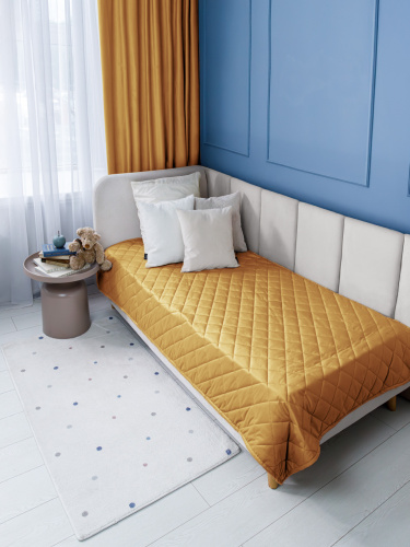 Покрывало MINI MONACO YELLOW 120*200 от DECOR MAGIC