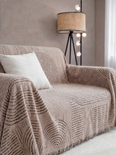 Покрывало DEMI VIBES MOCCA 180x230 от DECOR MAGIC