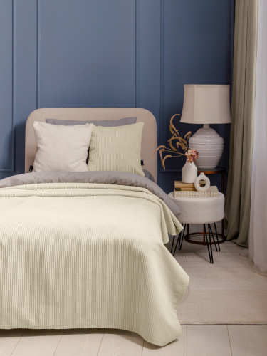 Покрывало UNO CILIUM BONE 135x210 от DECOR MAGIC