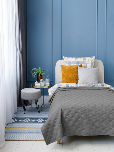 Покрывало LOGO FOX GREY 150x230 от DECOR MAGIC