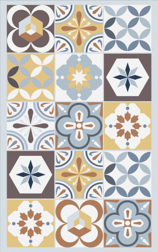 Коврик для ванной RUBBER MOZAIK