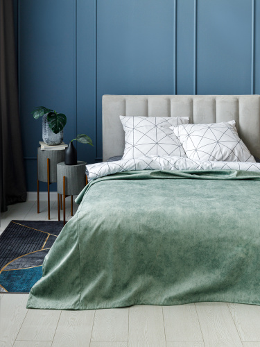Покрывало MEDIO NEVADA MINT 200x220 от DECOR MAGIC
