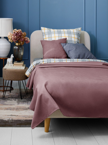 Покрывало UNO SAVANA DIMROSE 135x210 от DECOR MAGIC