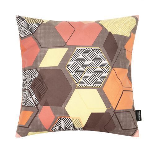Декоративная подушка GEOMETRY BROWN 45*45 см от DECOR MAGIC