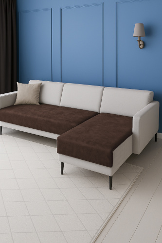 Комплект Дивандеков NEVADA CHOCOLATE с наволочками от DECOR MAGIC