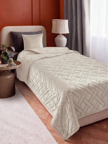 Покрывало MONO ADRIA LINEN 135x230 от DECOR MAGIC