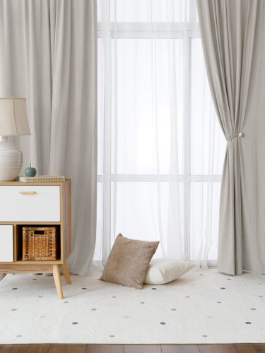 К-т штор CAPRI WHITE от DECOR MAGIC