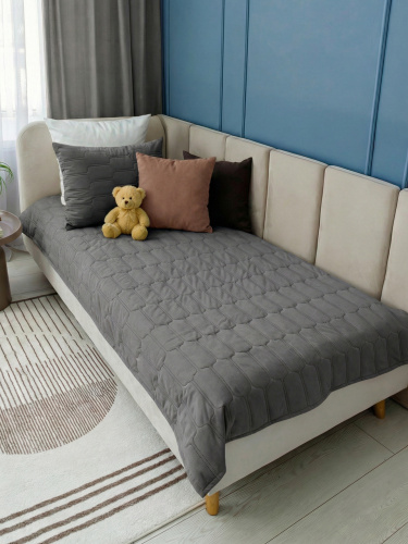 Покрывало MINI SUN GREY 120*200 от DECOR MAGIC