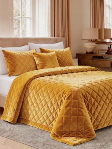 Покрывало BASE EVE YELLOW 220*240 от DECOR MAGIC