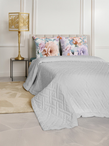 Покрывало GRANDE ADRIA SILVER 240х260 от DECOR MAGIC