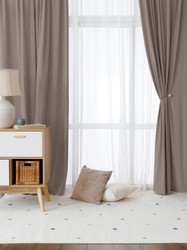 К-т штор CAPRI BEIGE от DECOR MAGIC