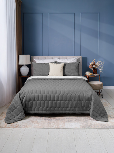 Покрывало BASE SUN GREY 220x240 от DECOR MAGIC